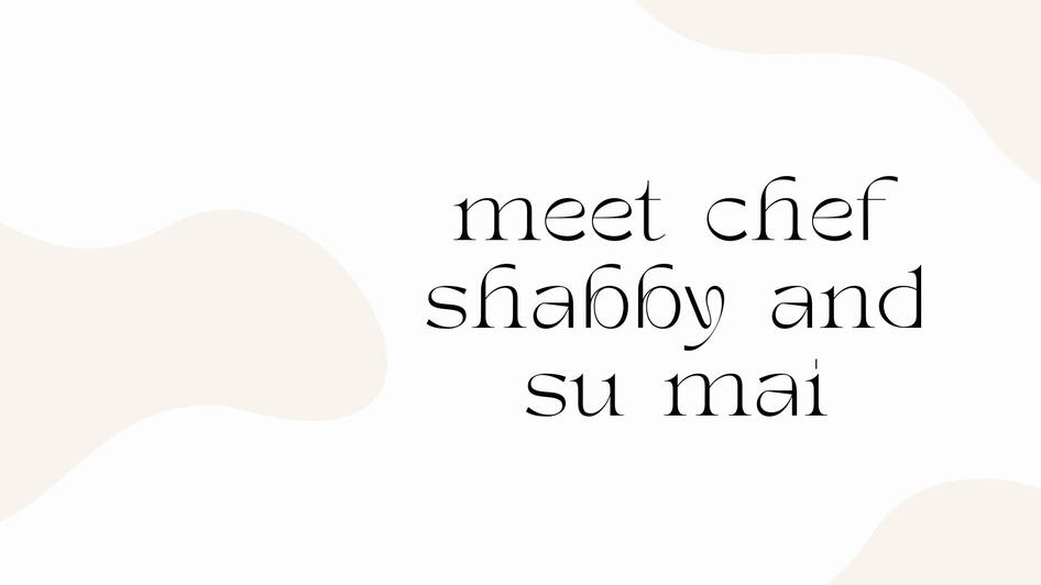 news package interview w/ chef shabby
